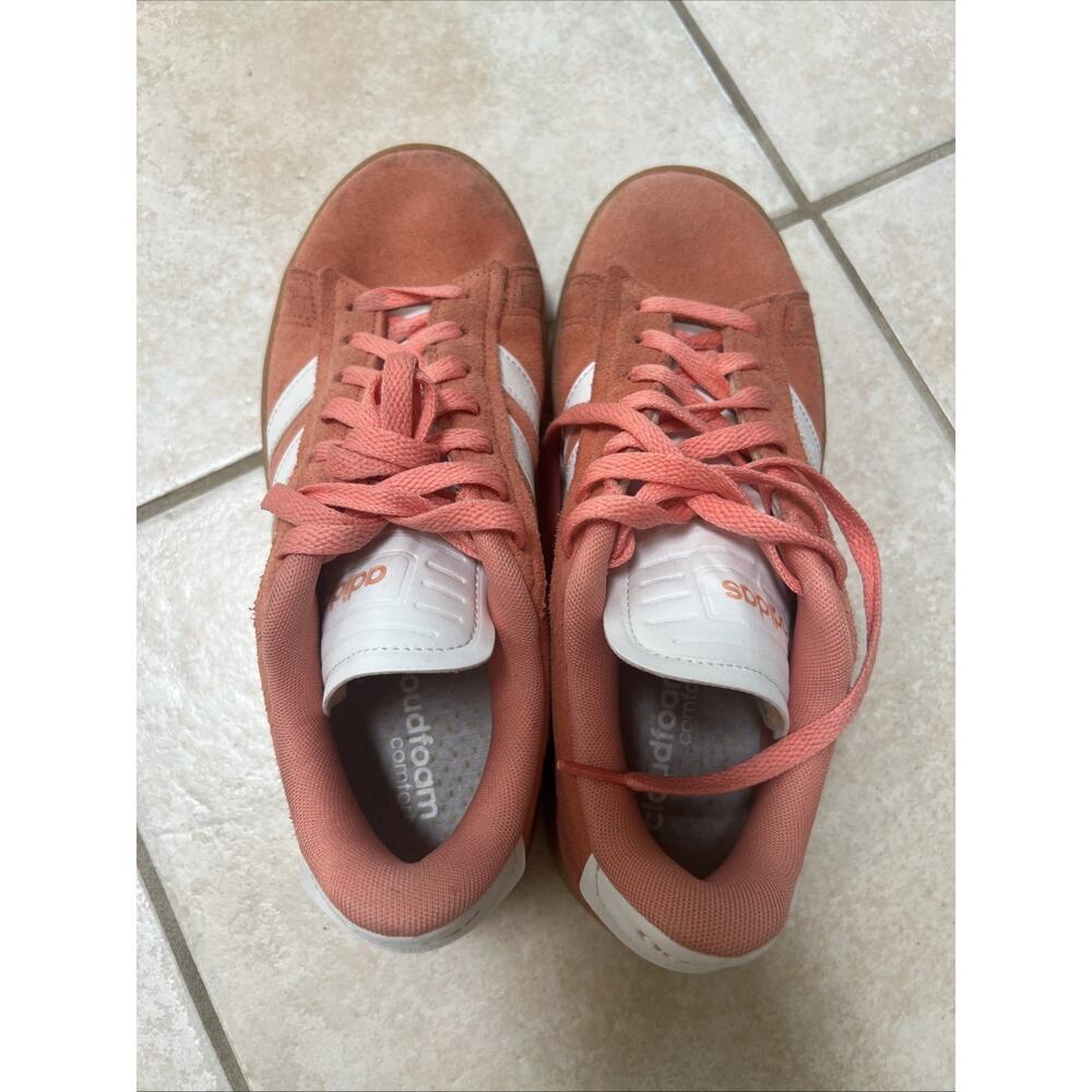 Adidas Grand Court Alpha Sneaker - Women's - Coral - 8 - Picture 4 of 9